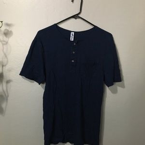 American apparel men’s button up T